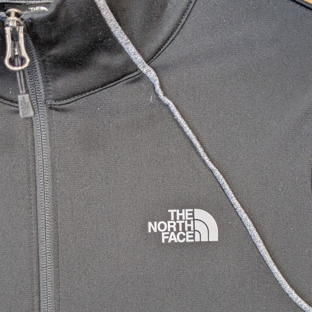 The North Face Womens Cinder 100 Performance Jacket Gorpcore Large Black Gray - Picture 3 of 9